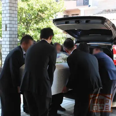 萬福寺で葬儀を行なった写真