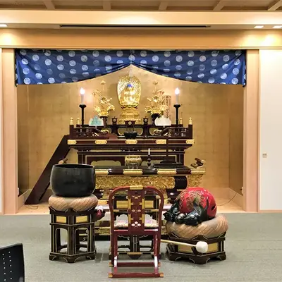 雲龍寺 明珠閣で葬儀を行なった写真