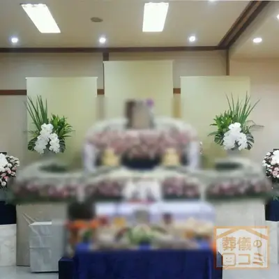 延命寺で葬儀を行なった写真