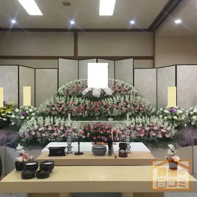 延命寺で葬儀を行なった写真