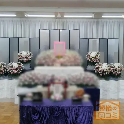 源正寺で葬儀を行なった写真