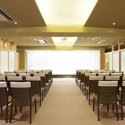 調布不動尊 常性寺会堂で葬儀を行なった写真