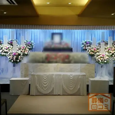 調布不動尊 常性寺会堂で葬儀を行なった写真