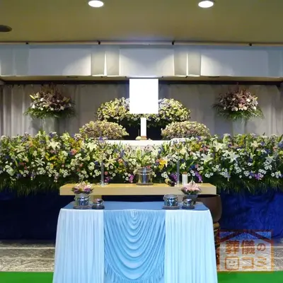 太陽寺で葬儀を行なった写真