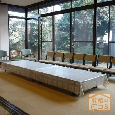 太陽寺で葬儀を行なった写真