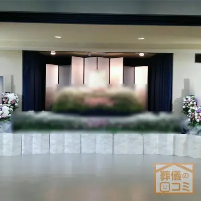 和光寺で葬儀を行なった写真