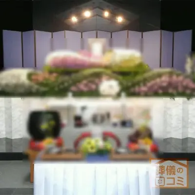 桃源院で葬儀を行なった写真