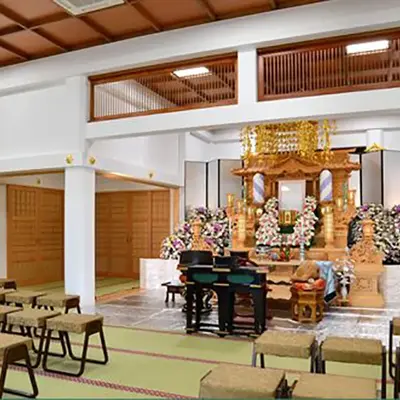 東福寺で葬儀を行なった写真