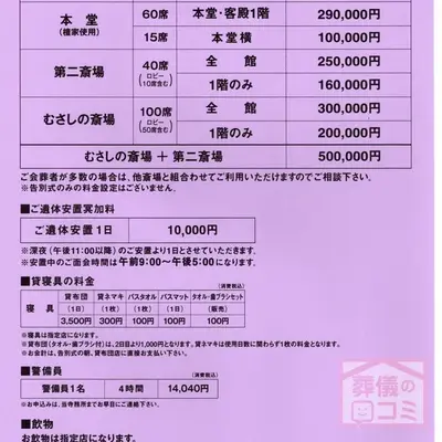 東福寺で葬儀を行なった写真