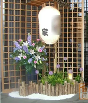 東福寺で葬儀を行なった写真