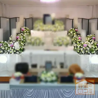 鳳林院で葬儀を行なった写真