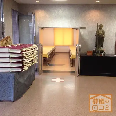 吉祥院(アバホール)で葬儀を行なった写真