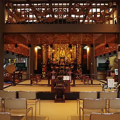 大光院で葬儀を行なった写真