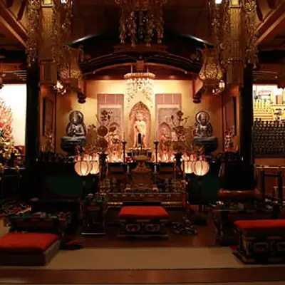 金剛院で葬儀を行なった写真