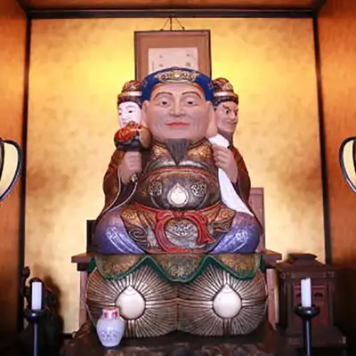 金剛院で葬儀を行なった写真