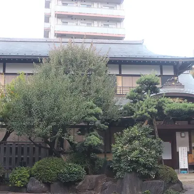 大楽院鳳凰殿で葬儀を行なった写真