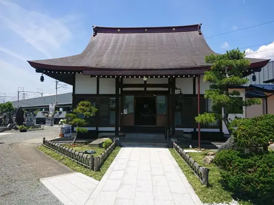 霊山寺で葬儀を行なった写真
