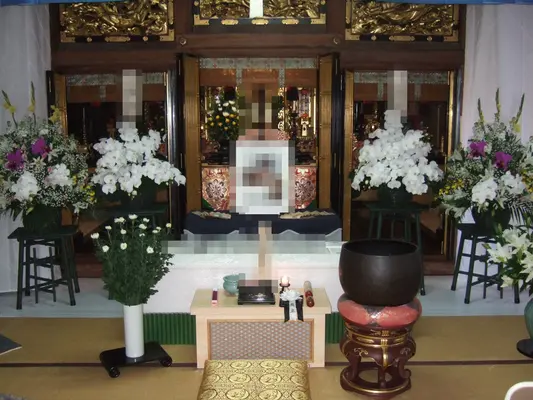 門藤（東営業所）で葬儀を行なった写真