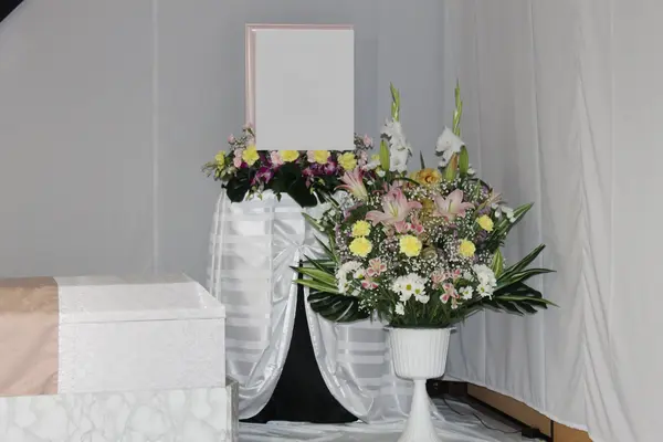 門藤で葬儀を行なった写真