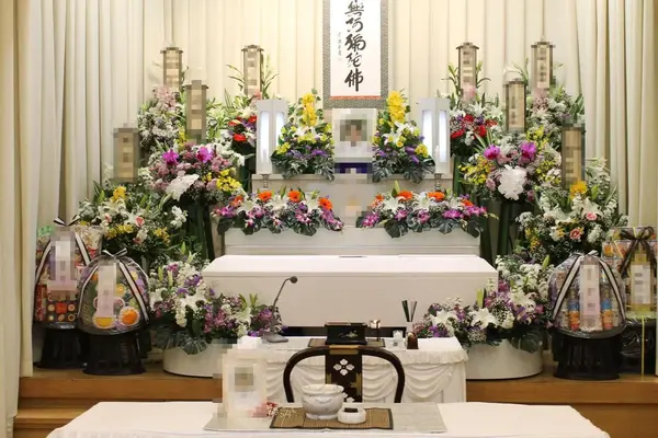 門藤（東営業所）で葬儀を行なった写真