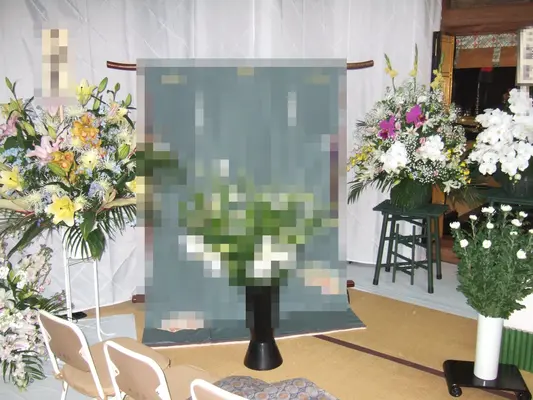 門藤（東営業所）で葬儀を行なった写真