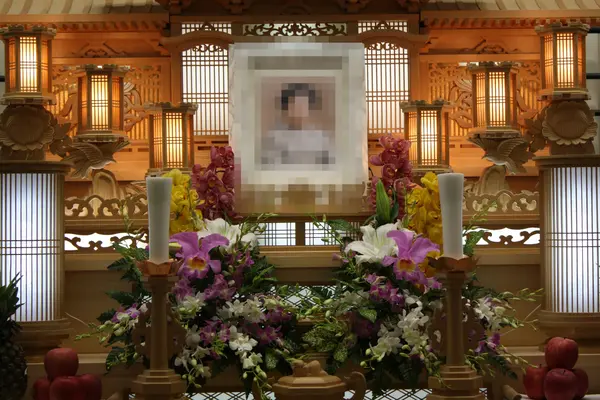 門藤（東営業所）で葬儀を行なった写真