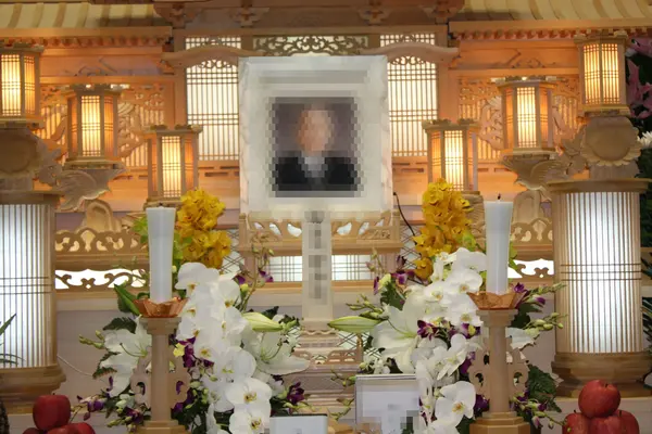 門藤（東営業所）で葬儀を行なった写真