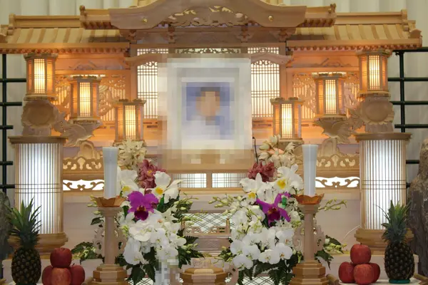 門藤（東営業所）で葬儀を行なった写真