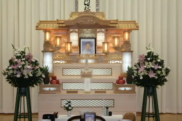 門藤（東営業所）で葬儀を行なった写真