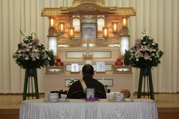 門藤（東営業所）で葬儀を行なった写真