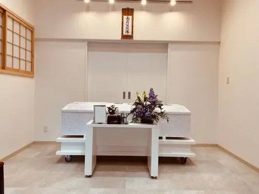 門藤で葬儀を行なった写真