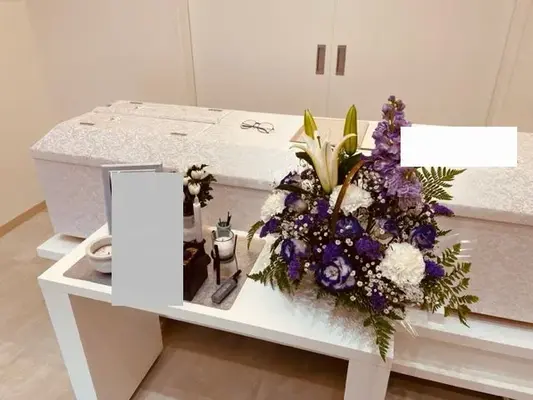 門藤で葬儀を行なった写真