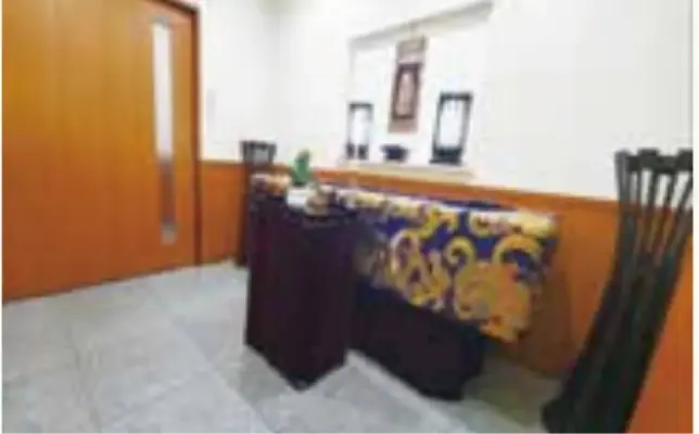 株式会社日新葬祭（日新ファミリーホール）で葬儀を行なった写真