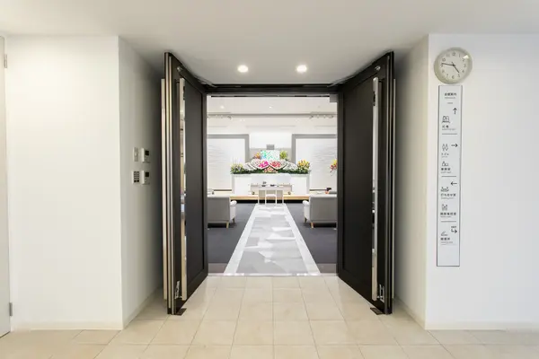 フローラルホール城東会館で葬儀を行なった写真