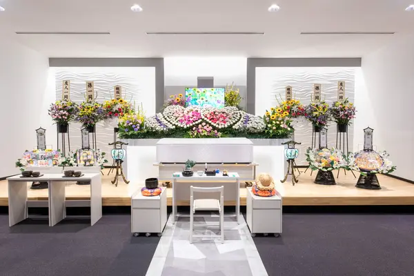 フローラルホール城東会館で葬儀を行なった写真