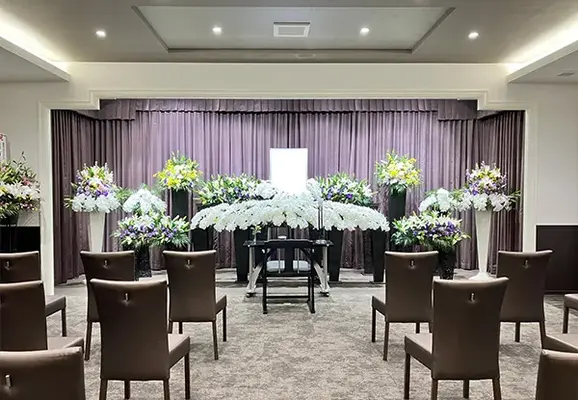 大阪祭典 吹田ファミリーホールで葬儀を行なった写真