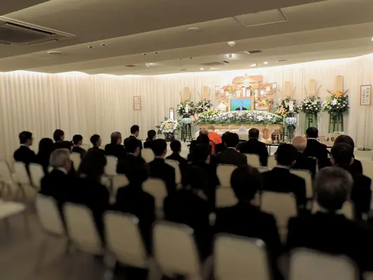 株式会社東部典礼（岡山典礼会館）で葬儀を行なった写真
