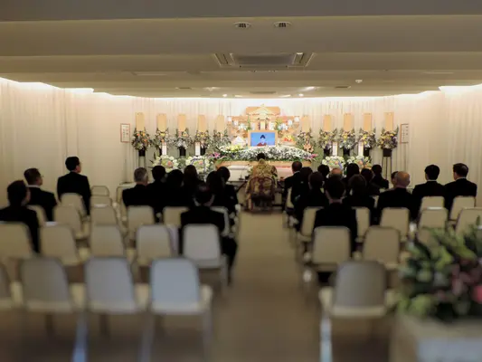 株式会社東部典礼（岡山典礼会館）で葬儀を行なった写真