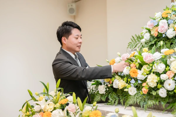 京王メモリアル北野で葬儀を行なった写真
