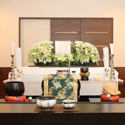 トレセレ本店で葬儀を行なった写真