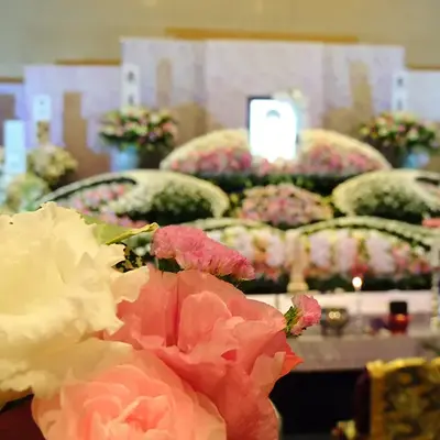 トレセレ本店で葬儀を行なった写真