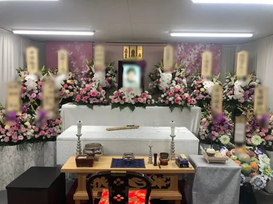 スリースターズセレモニーで葬儀を行なった写真