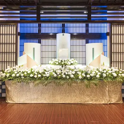 メモリード家族葬ホール府中で葬儀を行なった写真