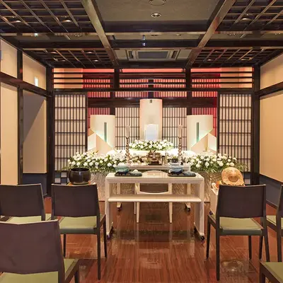 メモリード家族葬ホール府中で葬儀を行なった写真