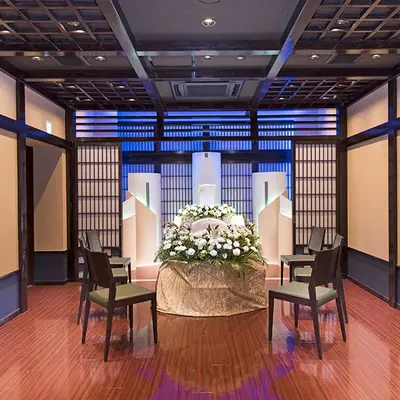 メモリード家族葬ホール府中で葬儀を行なった写真