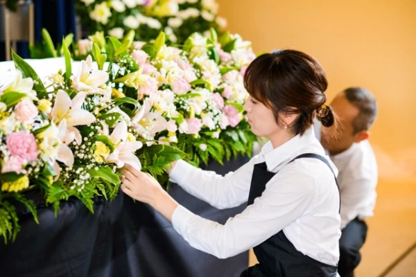 メモリード家族葬ホール府中で葬儀を行なった写真