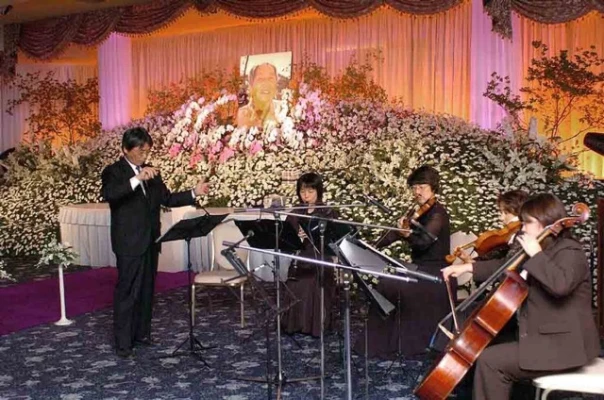 メモリード家族葬ホール府中で葬儀を行なった写真