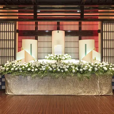 メモリード家族葬ホール府中で葬儀を行なった写真