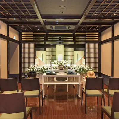 メモリード家族葬ホール府中で葬儀を行なった写真