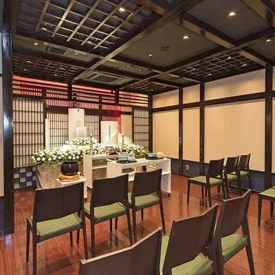 メモリード家族葬ホール府中で葬儀を行なった写真